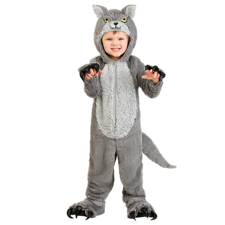 Wolf Costume Child Grey Wolf Costume Child Grey
