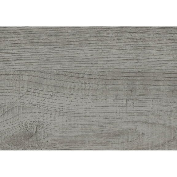 Grey Wood-Look Laminate Desk | Ideal for Laptop Work and Storage in Limited Spaces | Open-Concept Design for Small Home Office