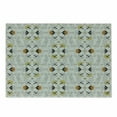 thumbnail image 1 of Grey and Yellow Cutting Board, Paisley Style Flowers Ivy Swilrs Leaves Image, Decorative Tempered Glass Cutting and Serving Board, Small Size, Pale Grey Marigold, by Ambesonne, 1 of 1