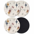 thumbnail image 1 of Grey Yellow Diamond Coasters Set of 4, Absorbent Coasters for Drinks, Modern Geometric Middle Century Beige Coaster for Desk Coffee Table Protection, Home Decor House Warming Gifts 4", 1 of 8
