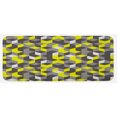 thumbnail image 1 of Grey and Yellow Kitchen Mat, 3D Print Inspired Modern Geometrical Boxes Cubes Image, Plush Decorative Kitchen Mat with Non Slip Backing, 47" X 19", Mustard Yellow, by Ambesonne, 1 of 1