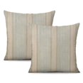 thumbnail image 1 of Grey and Beige Farmhouse Patchwork Linen Pillow Cover Set, 18x18 inch – Ideal for Modern Decor, 1 of 1