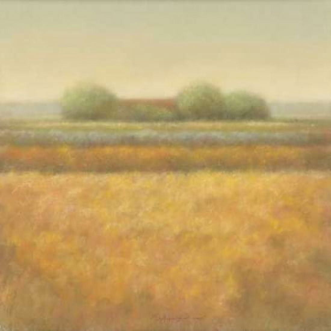 Grey group of trees Canvas Art - Hans Dolieslager (24 x 24)