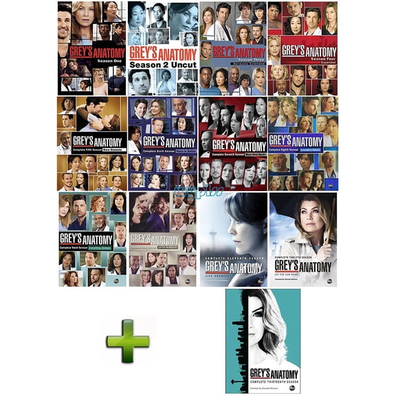 Grey's Anatomy: Complete Series 1-13 DVD Set