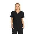 thumbnail image 1 of Grey's Anatomy Edge GET013 Women's Axis Scrub Top Black 3XL, 1 of 2