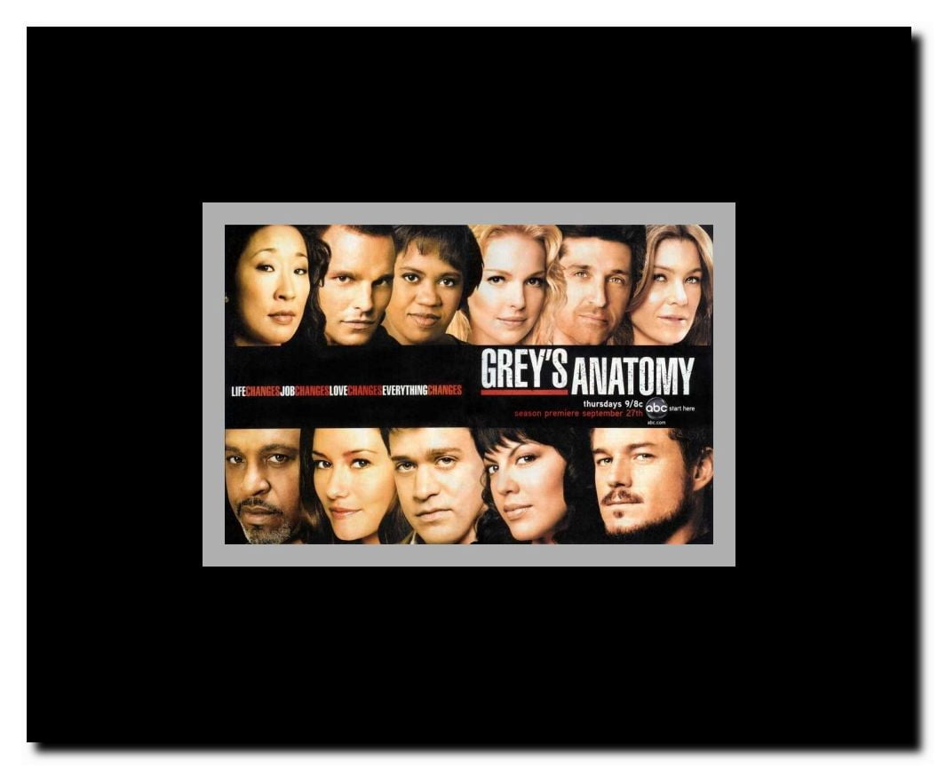 Grey's Anatomy Framed Movie Poster