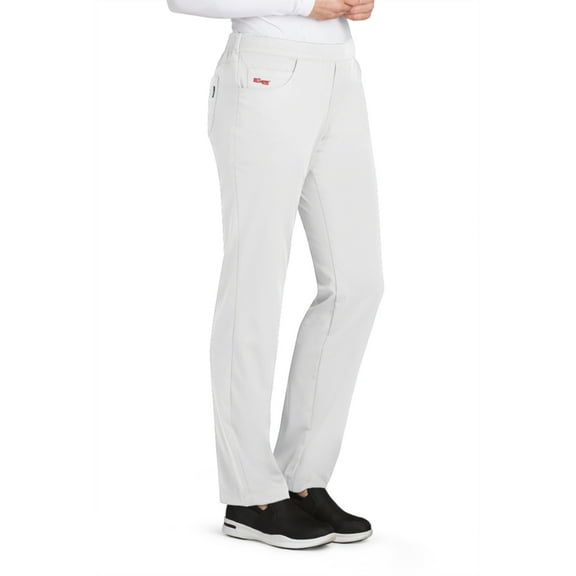 Grey's Anatomy GRSP510 Women's Emma Cargo Scrub Pant White S Petite