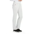 thumbnail image 1 of Grey's Anatomy GRSP510 Women's Emma Cargo Scrub Pant White XL Tall, 1 of 2