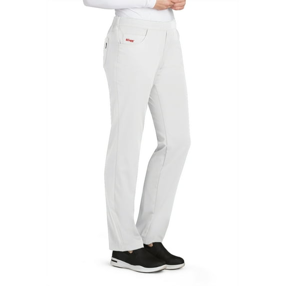 Grey's Anatomy GRSP510 Women's Emma Cargo Scrub Pant White XS Tall