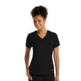thumbnail image 1 of Grey's Anatomy GRST011 Women's Emma Scrub Top Black XS, 1 of 2