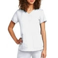 thumbnail image 1 of Grey's Anatomy Women's 2-Pocket V-Neck Shirred Back Scrub Top - 71166, 1 of 2