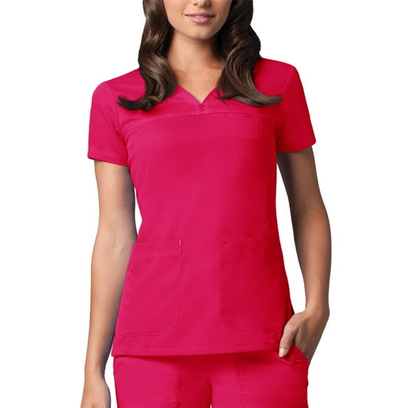 Grey's Anatomy Grey's Anatomy™ 3-Pocket V-Neck Tonal Stitch Scrub Top Scrub Top