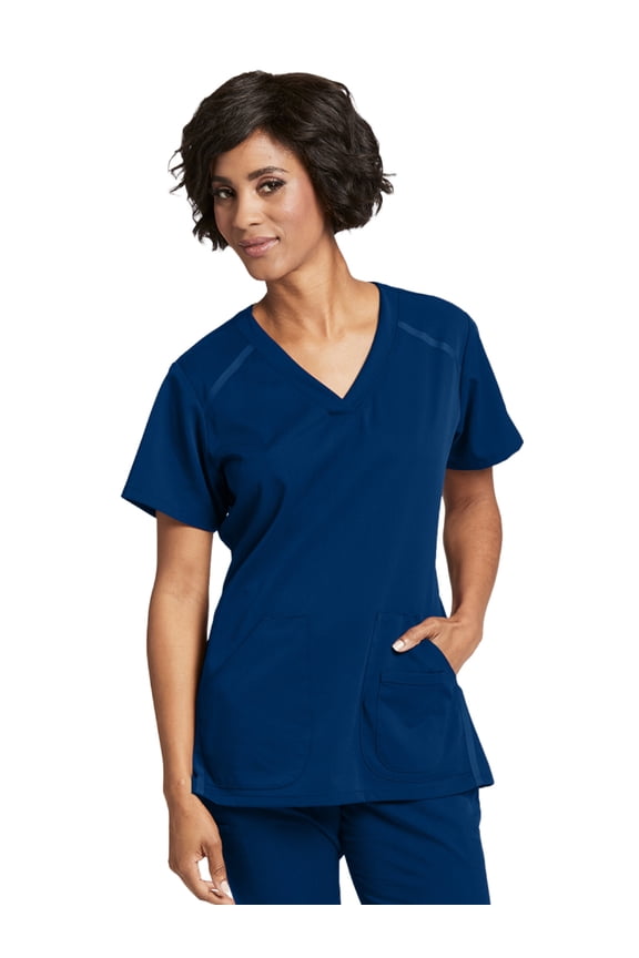 Grey's Anatomy Impact 7188 Women's Elevate Scrub Top Indigo S