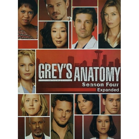 Grey's Anatomy: The Complete Fourth Season [5 Discs] (DVD), Disney, Drama