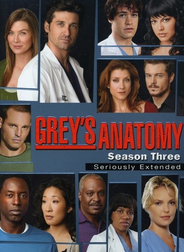 Grey's Anatomy: Season Three (Seriously Extended) (DVD), ABC Studios, Drama - image 1 of 5