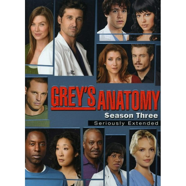 Grey's Anatomy: Season Three (Seriously Extended) (DVD), ABC Studios, Drama
