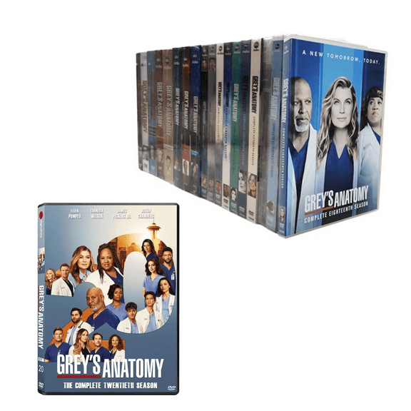 Grey's Anatomy" Seasons 1-19 + 20 DVD: The Ultimate Complete Series Collection