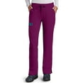 thumbnail image 1 of Grey's Anatomy Signature 2207 3 Pocket Low Rise Pant-Wine-Medium, 1 of 2