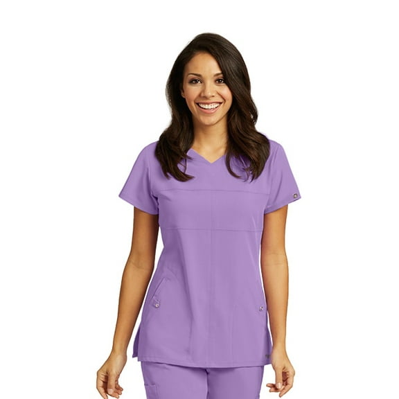 Grey's Anatomy Signature Women's 2 Pocket Soft V-Neck Scrub Top - 2120X