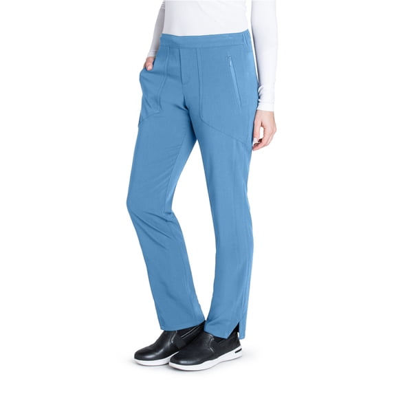Grey's Anatomy Signature Women's GNP502 "Nina" Drawstring Scrub Pant- Ceil- 3XL