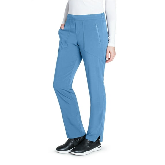Grey's Anatomy Signature Women's GNP502 "Nina" Drawstring Scrub Pant- Ceil- XL