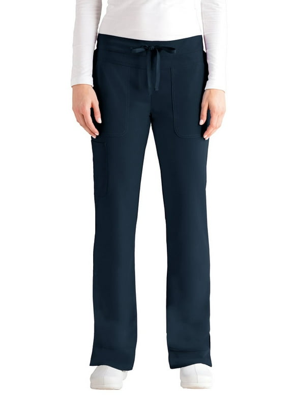 Grey's Anatomy Signature Women's 3 Pocket Low Rise Petite Scrub Pant - 2207P