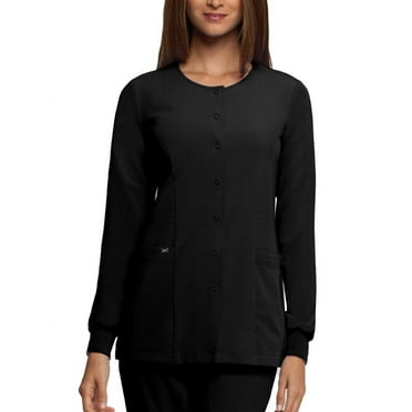 Grey's Anatomy Signature Womens 2407 Warm-up-Ceil Blue-X-Small