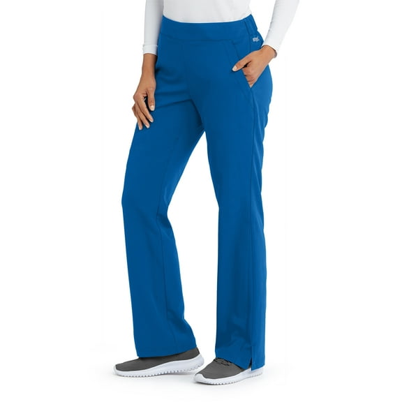 Grey's Anatomy Signature Womens GNP508 Flat Front Pant Royal-XL P