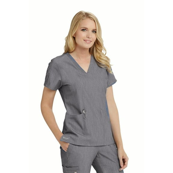 Grey's Anatomy Signature Womens GNT019 Astra Top-Shadow Shade-Large