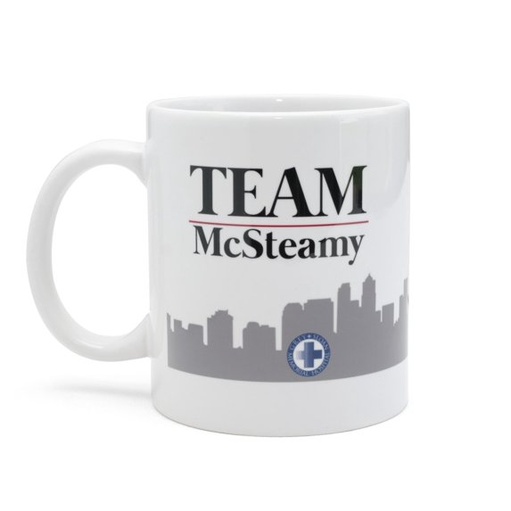 Grey's Anatomy Team McSteamy Ceramic Mug | Holds 11 Ounces