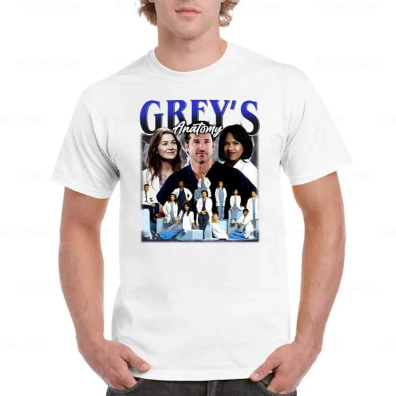 Grey's Anatomy Vintage TV Show Fan T-shirt up to size 5XL.