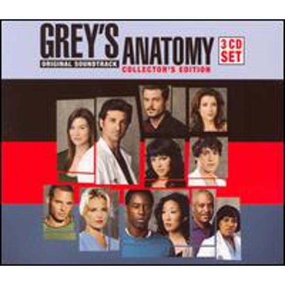 Pre-Owned Grey's Anatomy, Vols. 1-3 [Box Set] (CD 0050087110079) by Original TV Soundtrack