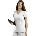thumbnail image 1 of Grey's Anatomy Women's 41452 WoMen's Scrub Top-White-Medium, 1 of 2