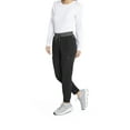 thumbnail image 1 of Grey's Anatomy Womens GNP553 Jogger Scrub Pant-Black/Shadow Shade-Small, 1 of 4