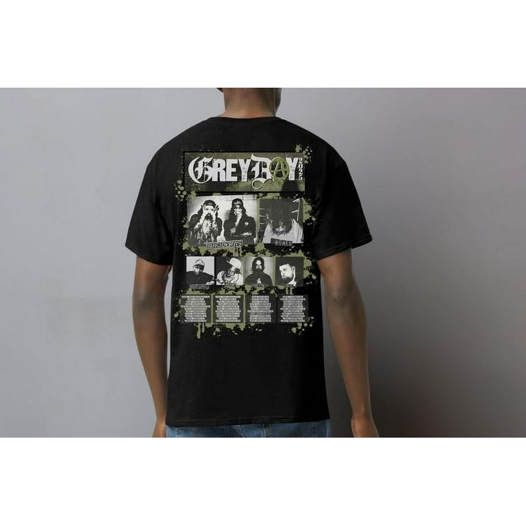 GreyDay 2025 Tour Merch, Suicideboys G59 Concert Apparel