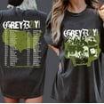 thumbnail image 1 of GreyDay 2025 Tour Shirt, Hip-Hop G59 Shirt Gift for Fan Unisex Concert Tee,Charcoal Color,Size M, 1 of 5