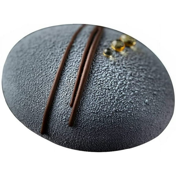 Greyas CM 3538 Clear Polycarbonate Chocolate Mold Candy Mould with 12 + 12 Dome-with-Flat-Base Cavities