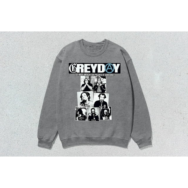Greyday Merch, Greyday Hoodie, Greyday 2024 Tour Shirt, Greyday Tour