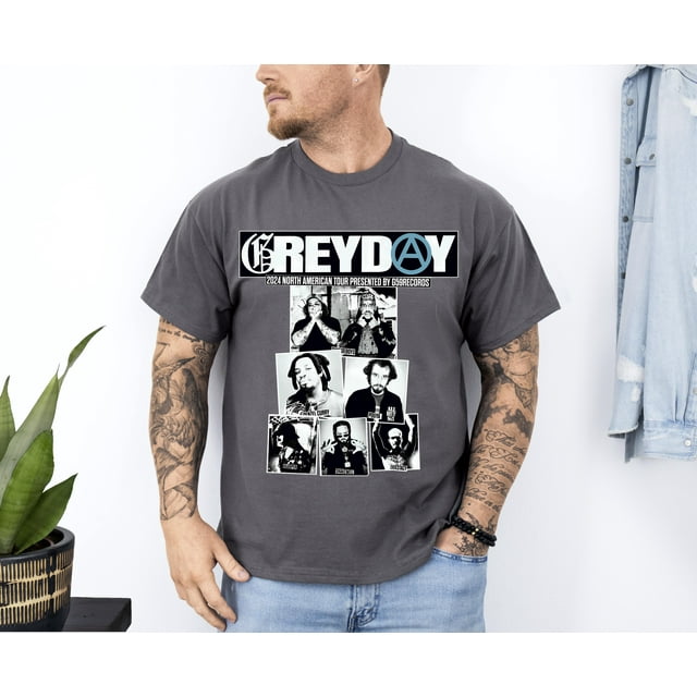 Greyday Merch, Greyday TSHIRT, Greyday 2024 Tour Up To 4XL