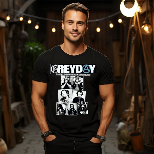 Greyday Merch, Greyday TSHIRT, Greyday 2024 Tour Up To 4XL