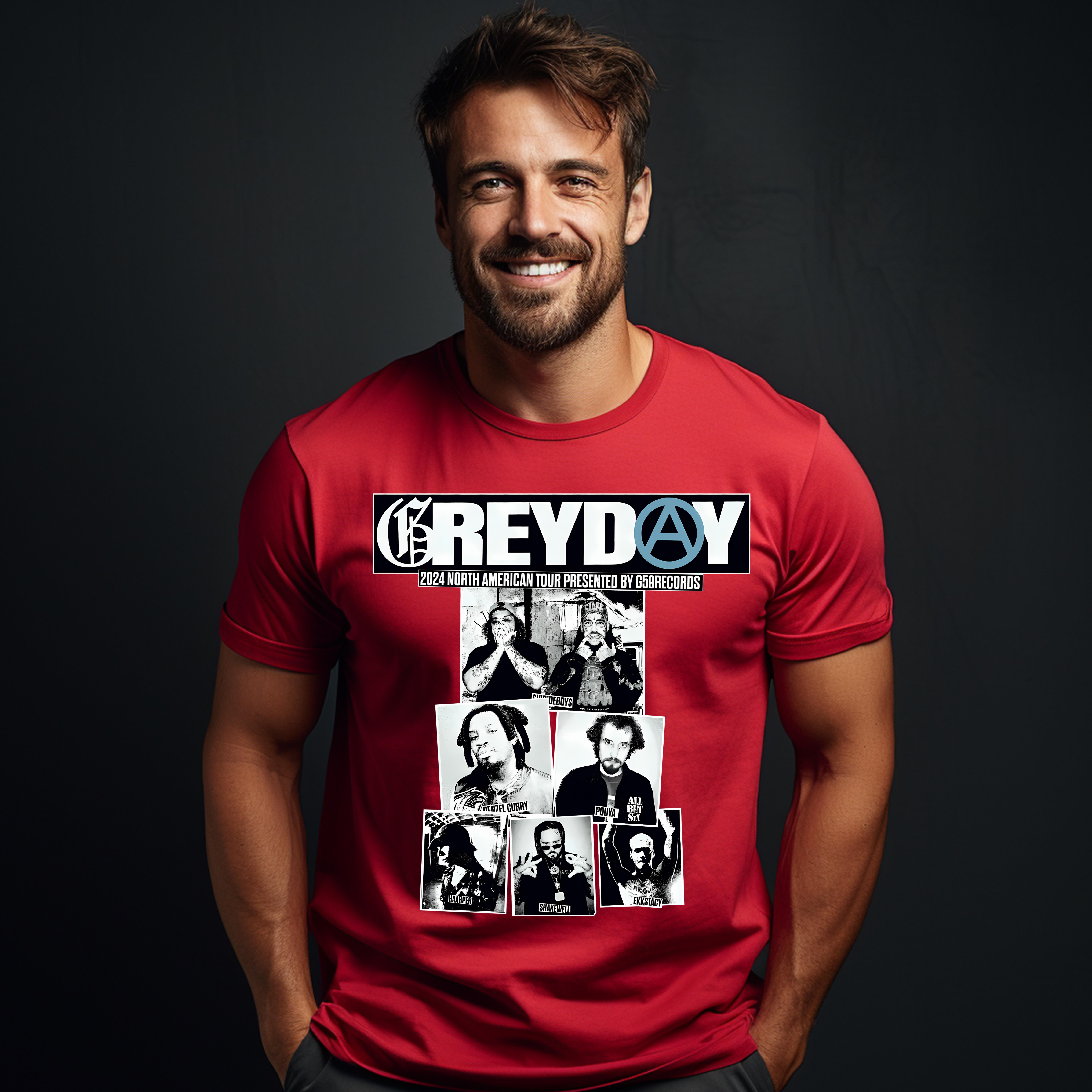 Greyday Merch, Greyday TSHIRT, Greyday 2024 Tour Up To 4XL