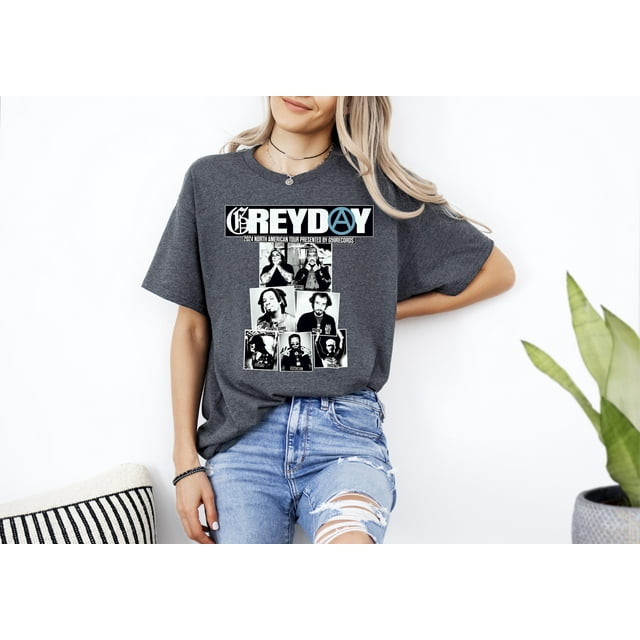 Greyday Merch, Greyday TSHIRT, Greyday 2024 Tour Up To 4XL