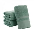 thumbnail image 1 of Greyghost 100% Cotton Towels Ultra Soft and Absorbent Towel Hand Bath Thick Towel Bathroom, Green, 1 of 6