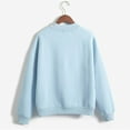 thumbnail image 1 of Greyghost Women's Basic Ultra Soft Solid Crew Neck Sweatshirt, 1 of 6