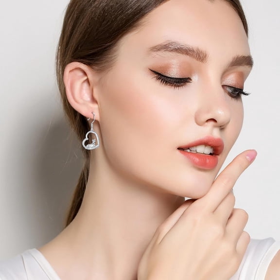Greyh Nds Earrings Sterling Silver Greyh Nds Jewelry Greyh Nds Gifts For Women[Z1328]