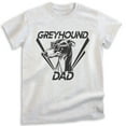 thumbnail image 1 of Greyhound Dad, Unisex Men's Shirt, Greyhound Owner, Funny Dog Dad Gift, Heather Ash, Medium, 1 of 6