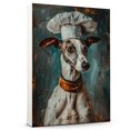 thumbnail image 1 of Greyhound Dog Canvas Wall Art, Greyhound Dog Poster Print Kitchen Wall Art, Kitchen Animal Pictures Wall Decor For Dining Room, 1 of 6