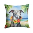 thumbnail image 1 of Greyhound Luau Throw Pillow 18 in x 18 in, 1 of 5