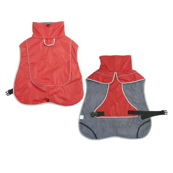 Greyhound Lurcher Whippet Raincoat, Water Resistant Dog Rain Gear With Reflective Bar Adjustable Bands Drawstring For Cold Winter, High Collar Leash Portal Machine Washable Pet