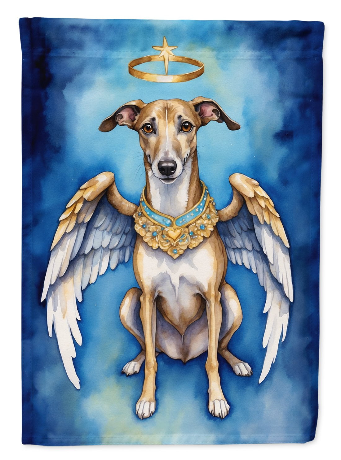 Greyhound My Angel Garden Flag 11.25 in x 15.5 in